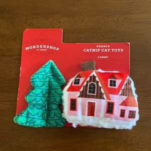Wondershop Catnip Pounce Toys- set of 2